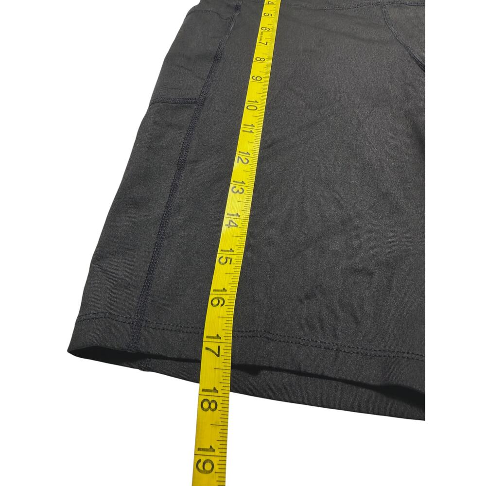 Calvin Klein Black/White Compression Athletic Shorts With Logo Women's Large - Picture 7 of 10